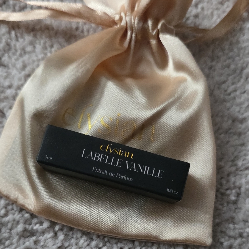 Elysian Sample Labelle Vanille Extrait de Parfum With Gift Bag